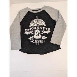 Johnny Cash 3/4 Sleeve Sun Record Company Size 2T T-shirt